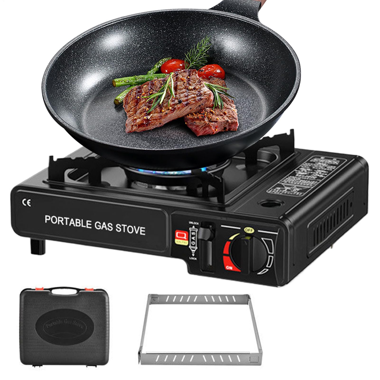 Réchaud de camping portable et réchaud de cuisine à air pour la randonnée