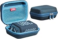 Vista 18 de Hermitshell Estuche rígido de viaje para altavoz Bluetooth portátil JBL Go 3 (negro)