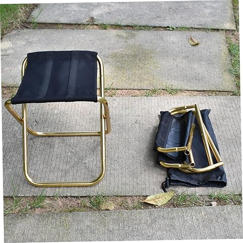 Miniatura 2 de Folding Stool for Outdoor Activities Lightweight Collapsible Chair for Camping Fishing Travel and BBQ Durable Iron and Construction for Boys and