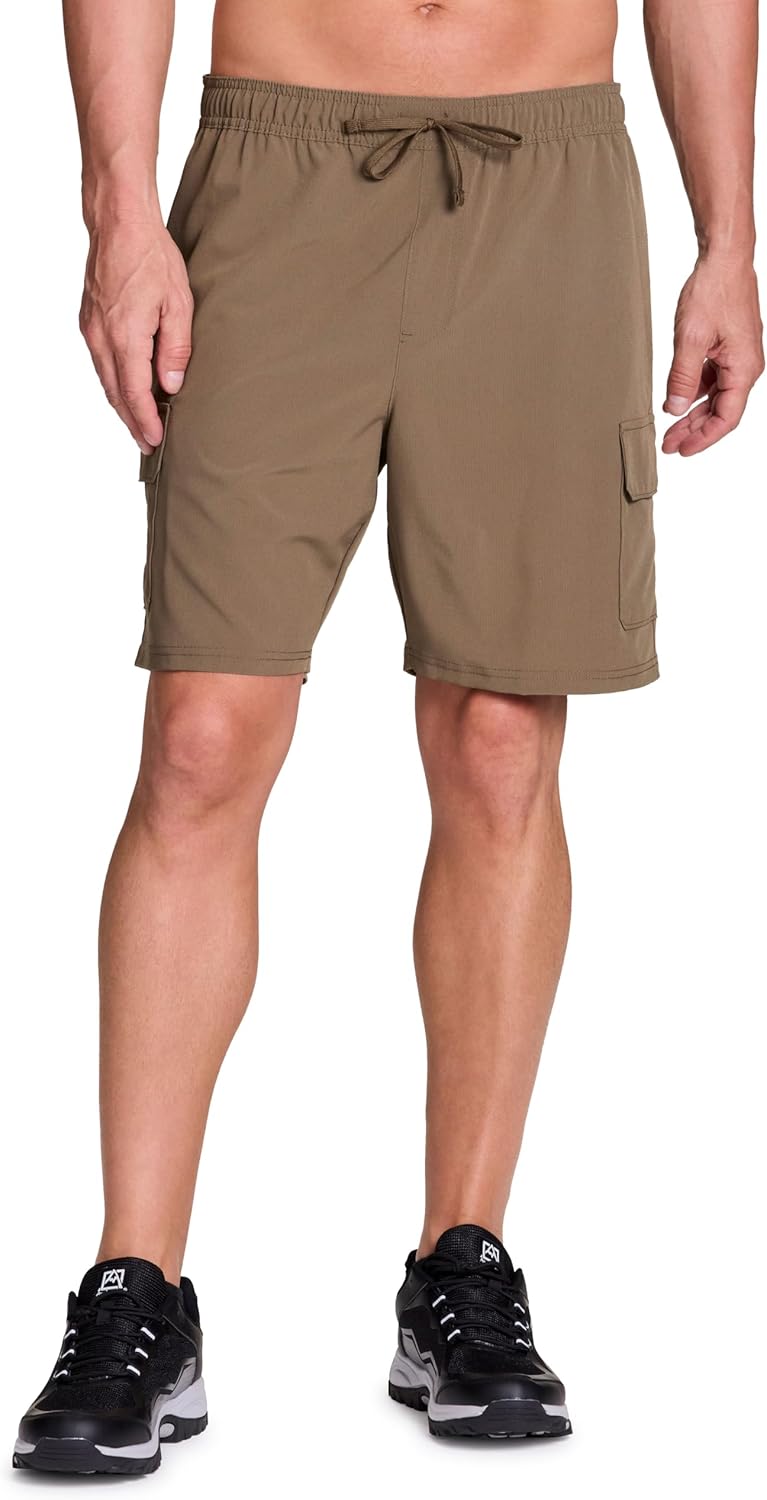 Avalanche Ripstop Hiking Short for Men Quick Drying Basketball Workout Shorts with Pockets