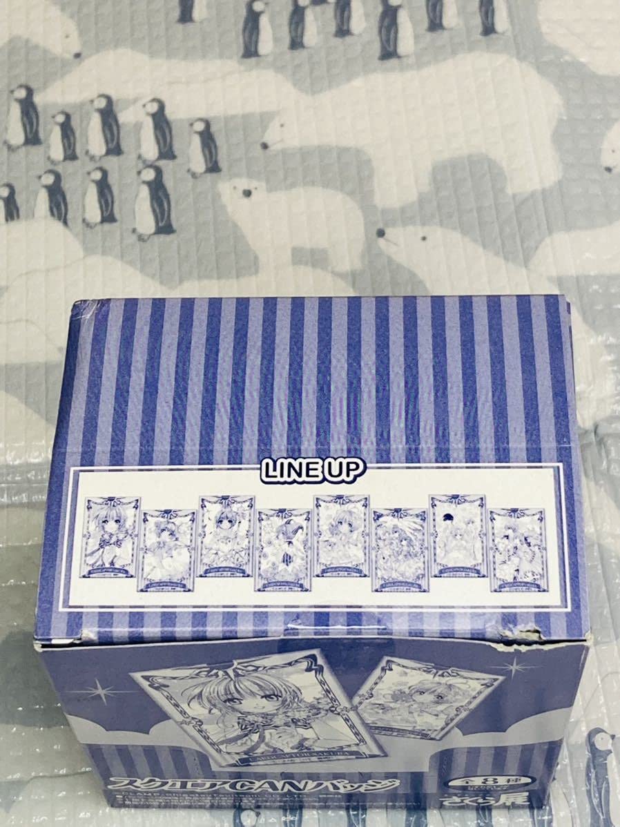 カードキャプターさくら　さくら展　スクエア缶バッジ　フルコンプ CLAMP CCさくら カードキャプターさくら 木之本桜 スクエア缶