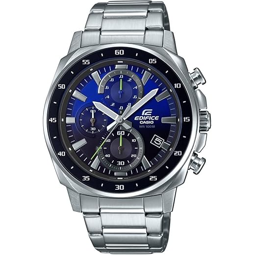 Relógio CASIO EDIFICE masculino cronógrafo EFV-600D-2AVUDF
