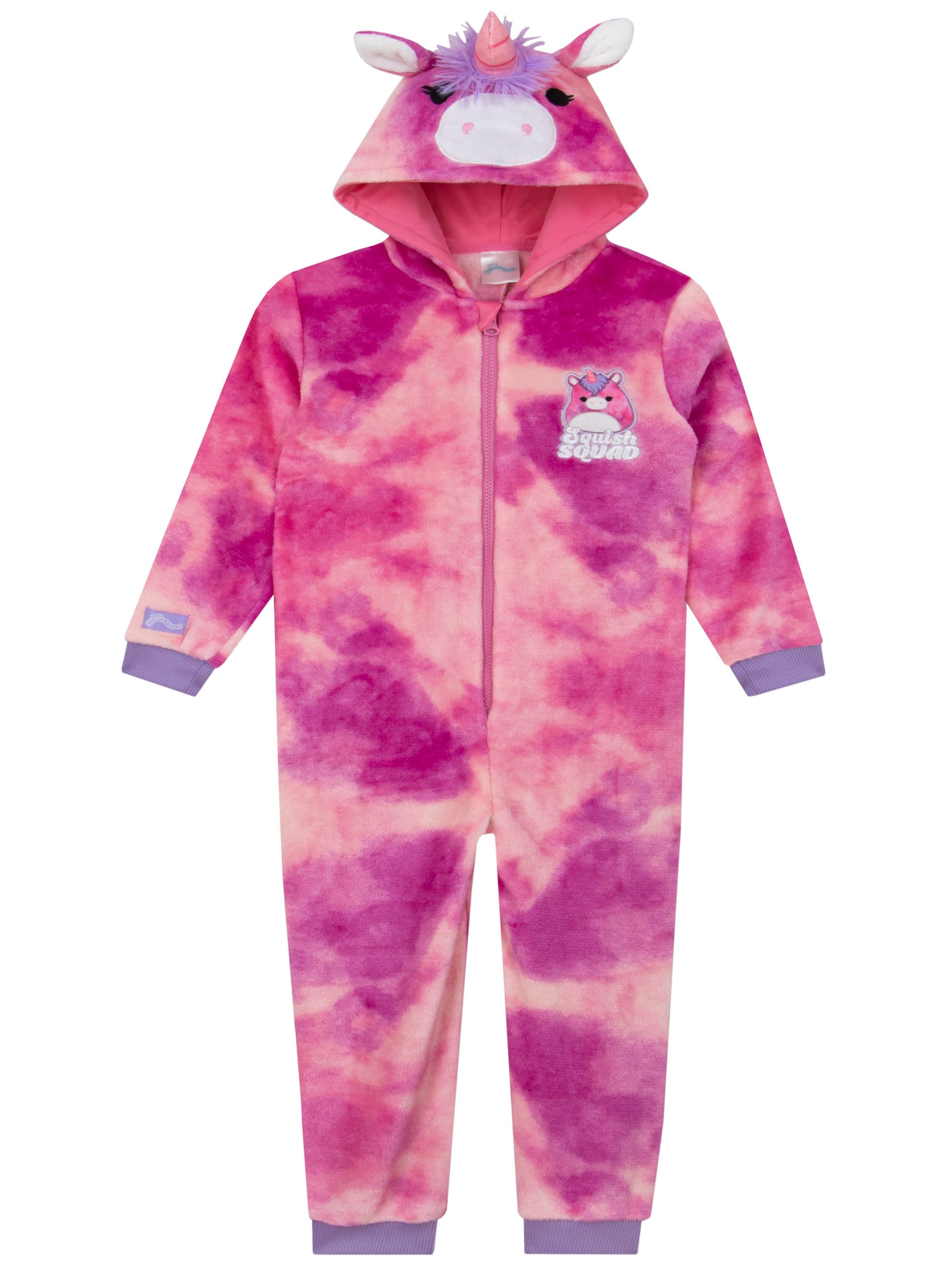 Squishmallows Pyjamas | Unicorn Onesie | Girls Onesie | Fleece Onesies For Girls | Pink 7-8 Years