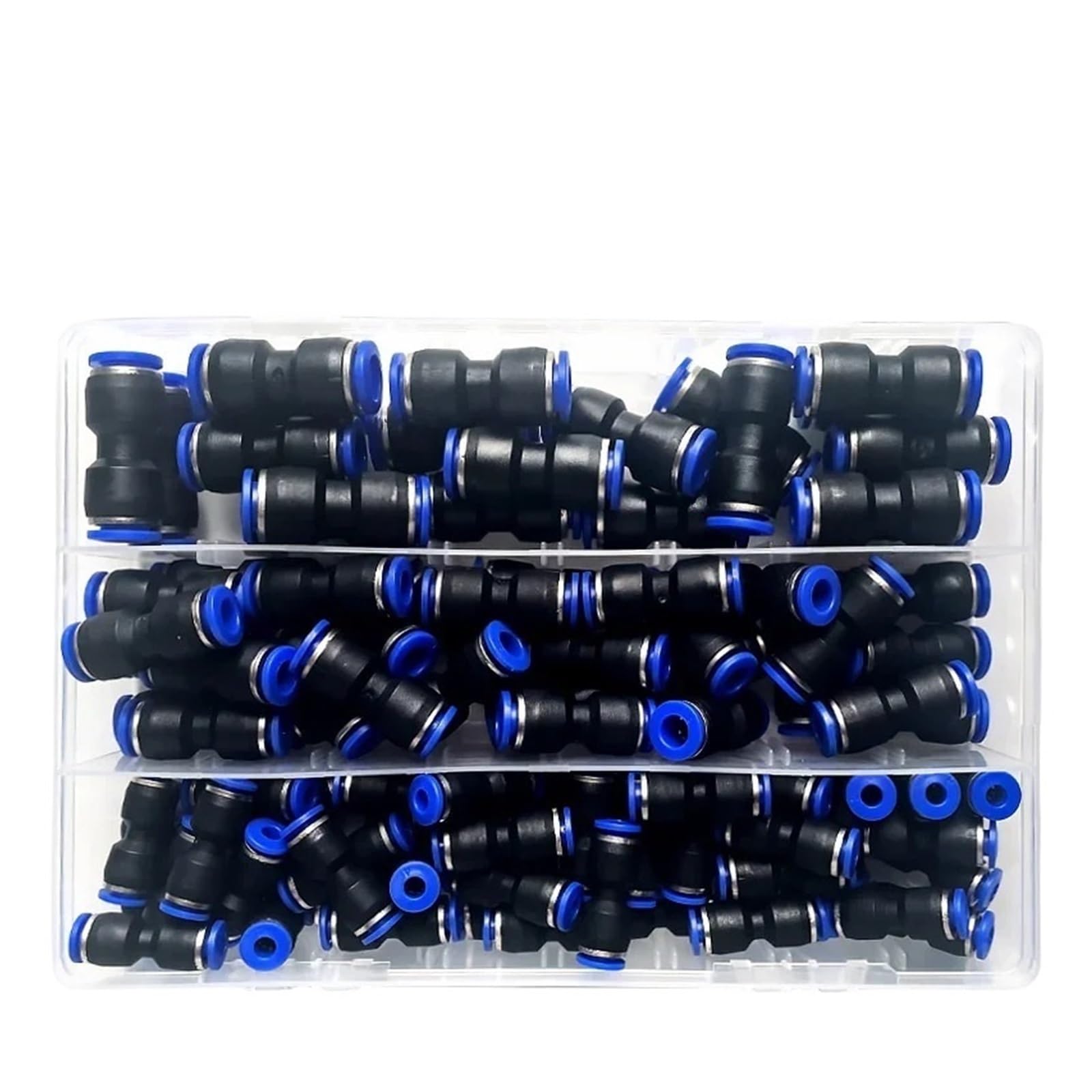 Kit de raccords pneumatiques en PU de 4, 6, 8, 10, 12 et 14 mm à déverrouillage facile par simple pression.(A kit (23pcs),5 BOXES)