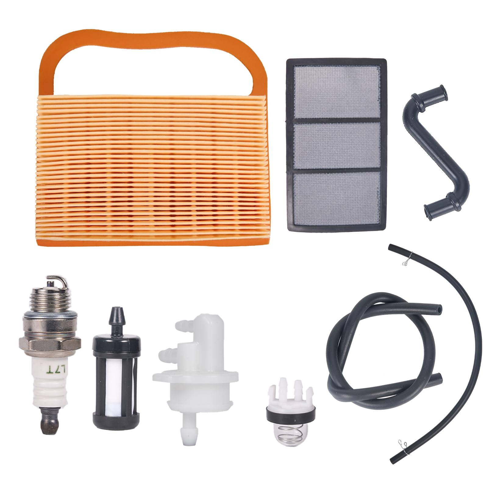 Mikatesi 4238 140 4401 Air Filter Pre Cleaner & Fuel Line Tune Up Kit for STIHL TS410 TS410Z TS420 TS420Z Concrete Cut Off Saw Replace Parts 4238-140-1800 4238-353-2701 0000 141 8600 4238 358 7700