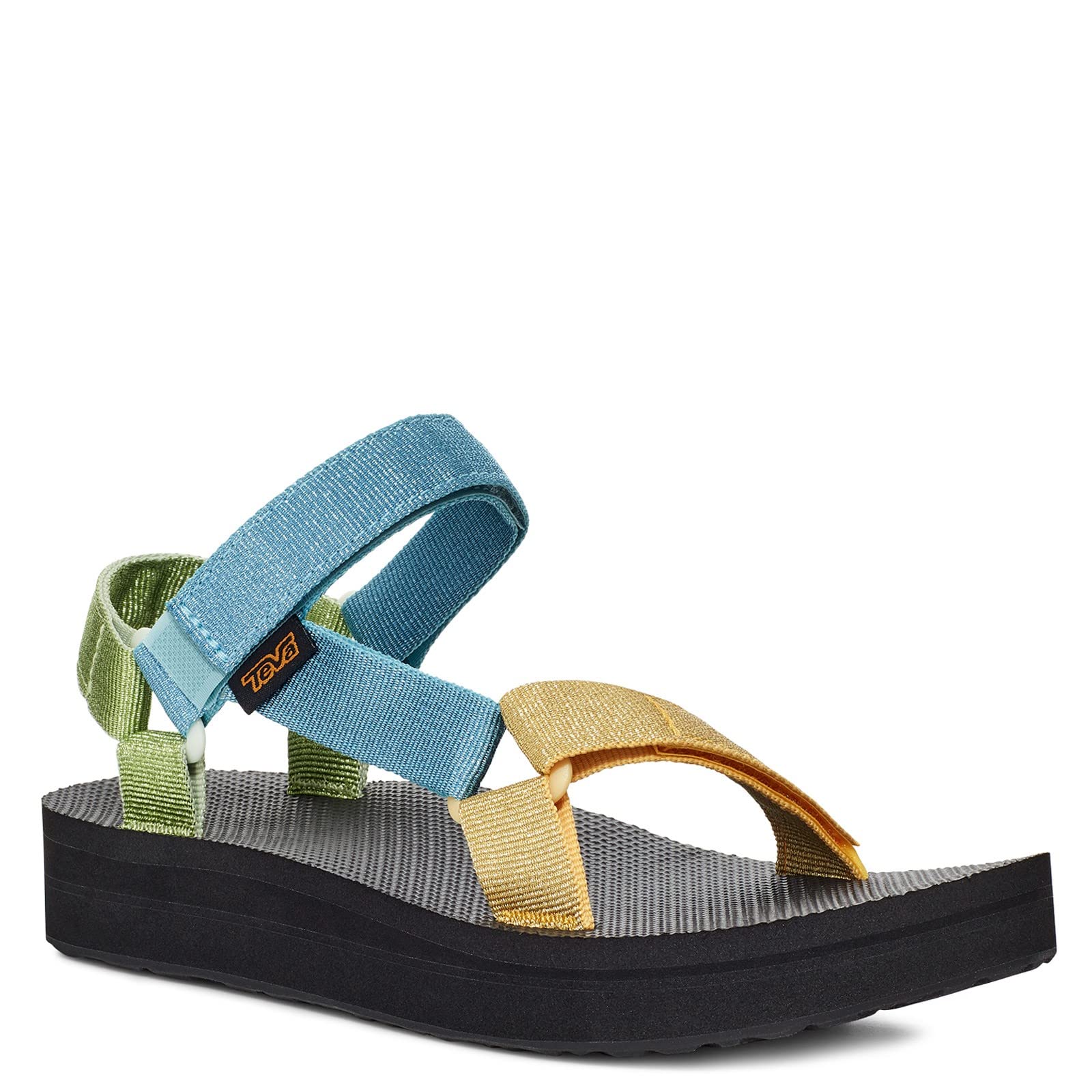 Photo 1 of [See Clerk Notes] Teva Women's Midform Universal Sandal, Metallic Blue Multi, 11
