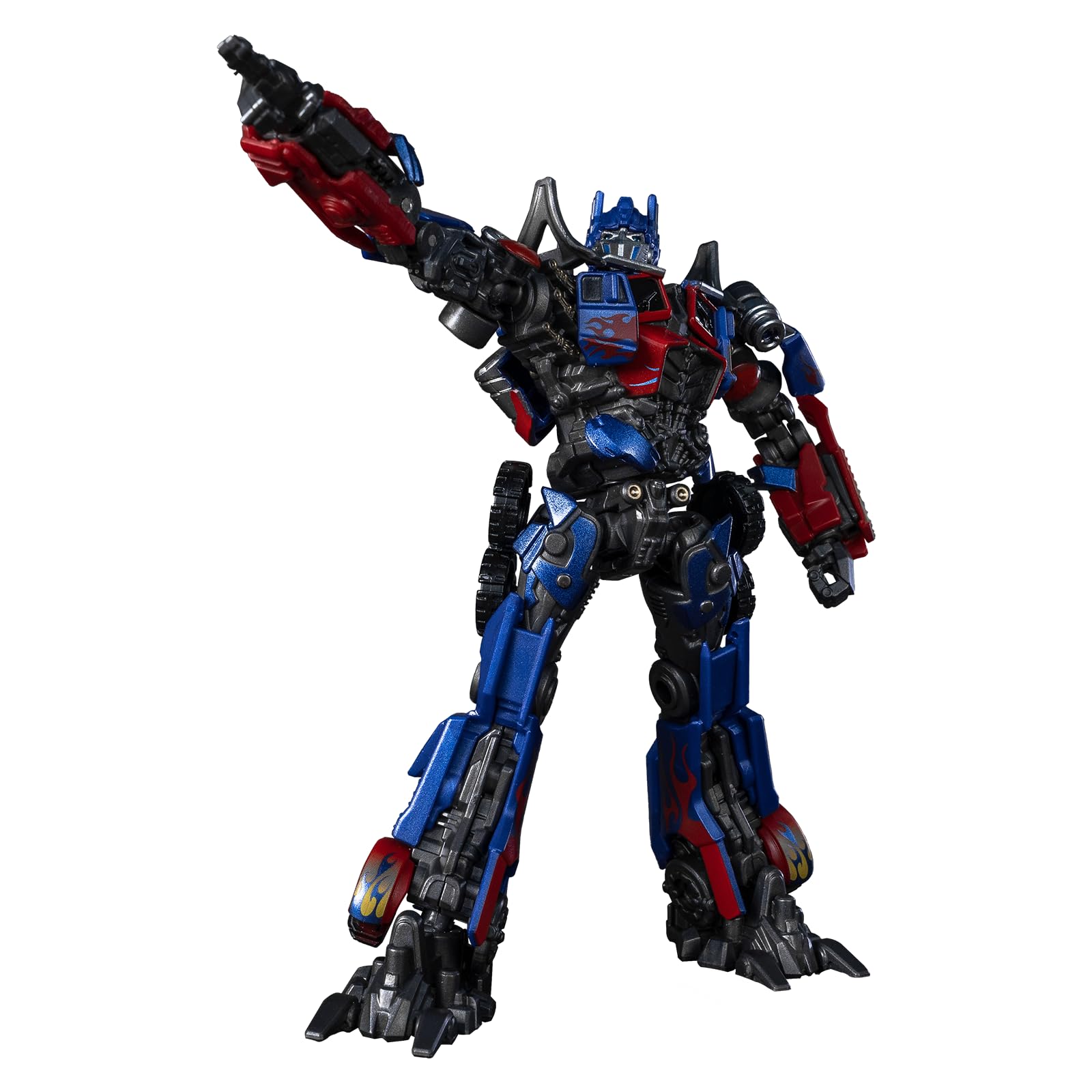 YOLOPARK Optimus Prime Transformer Toys AMK MINI WAVE3 Series Dark of the Moon Action Figure,12 CM Highly Articulated Model Kit with 2 Energy Swords,Birthday for Kids Age 8 and Up — image 1
