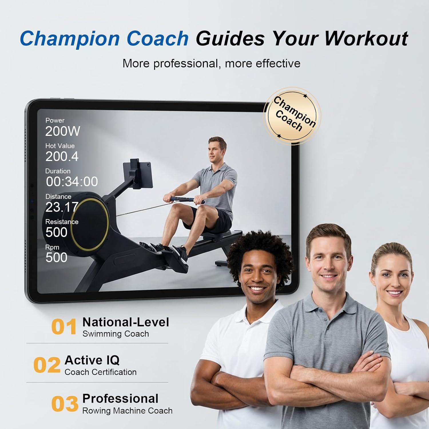 2026update Magnetic Rowing Machines for Home,Rower Machine with 16 Levels,Powerful Silent Magnetic Resistance,350lbs Weight Capacity,LCD Monitor,Silent Rail System,Row Machine for Home Gym Exercise - Image 7