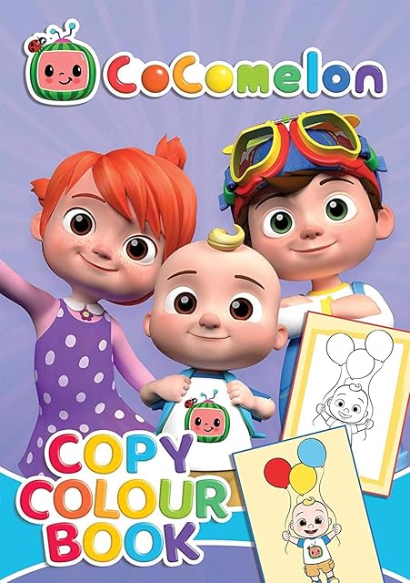 Alligator Products Limited 3304/CMCC CoComelon Copy Colour Book