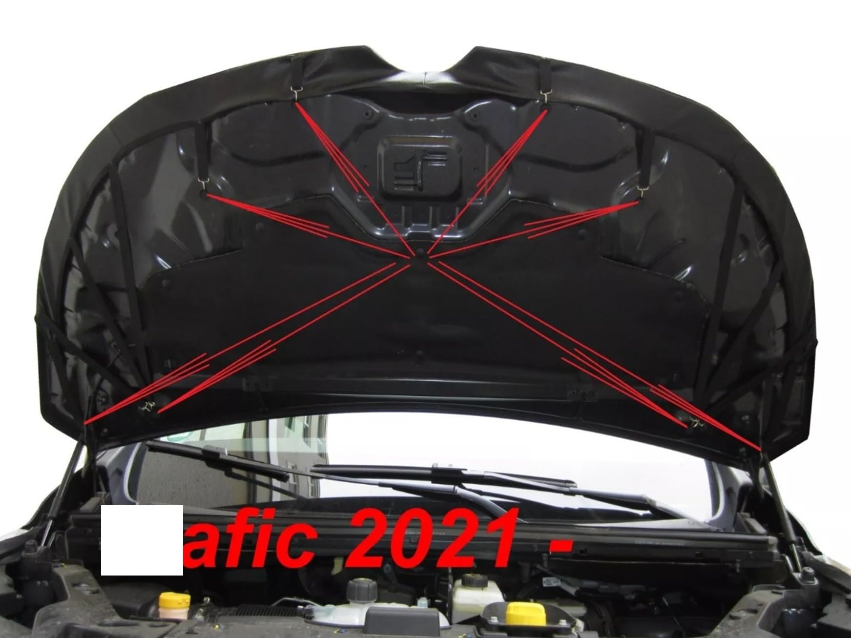 AB3-00829 Auto-Bra - Protezione per cofano compatibile con Renault Trafic dal 2021 dal 2021