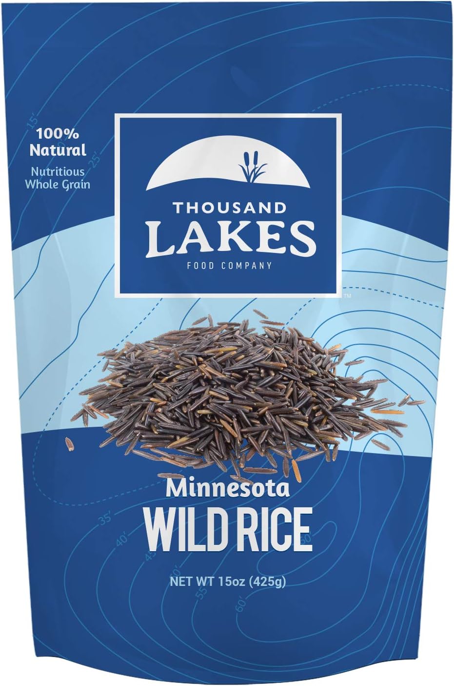 Thousand Lakes Minnesota Grown Wild Rice - 15 ounces | 100% Wild Rice | All Natural