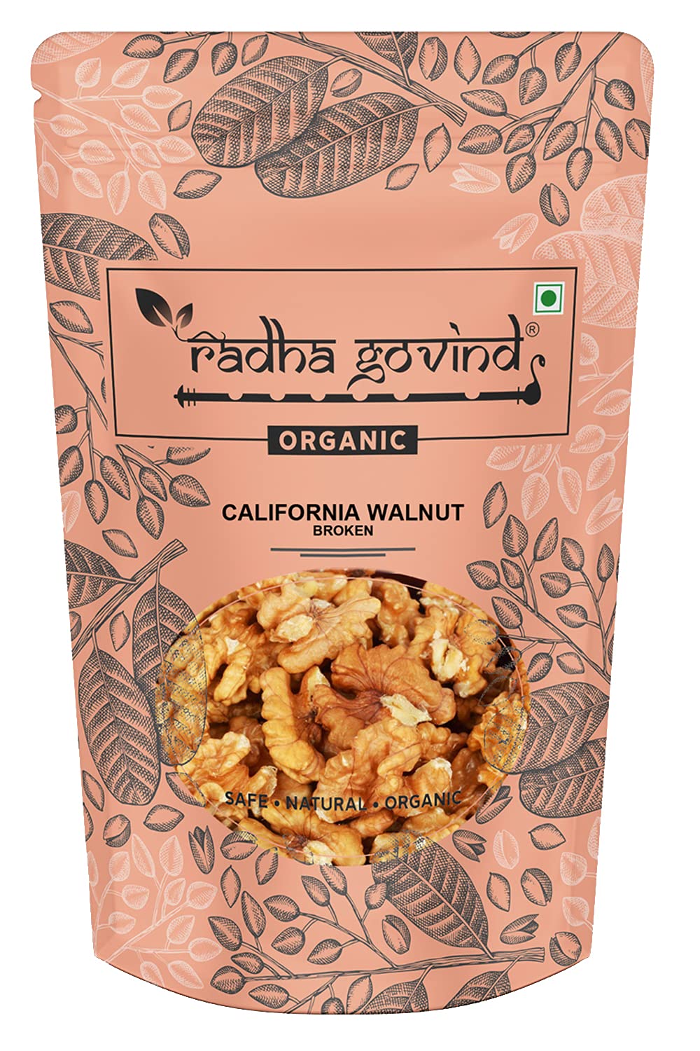 Radha Govind Organic Walnut Broken | Akhrot Giri | Without Shell (700 Gram) (B09GB8XVL9) Amazon Price History, Amazon Price Tracker