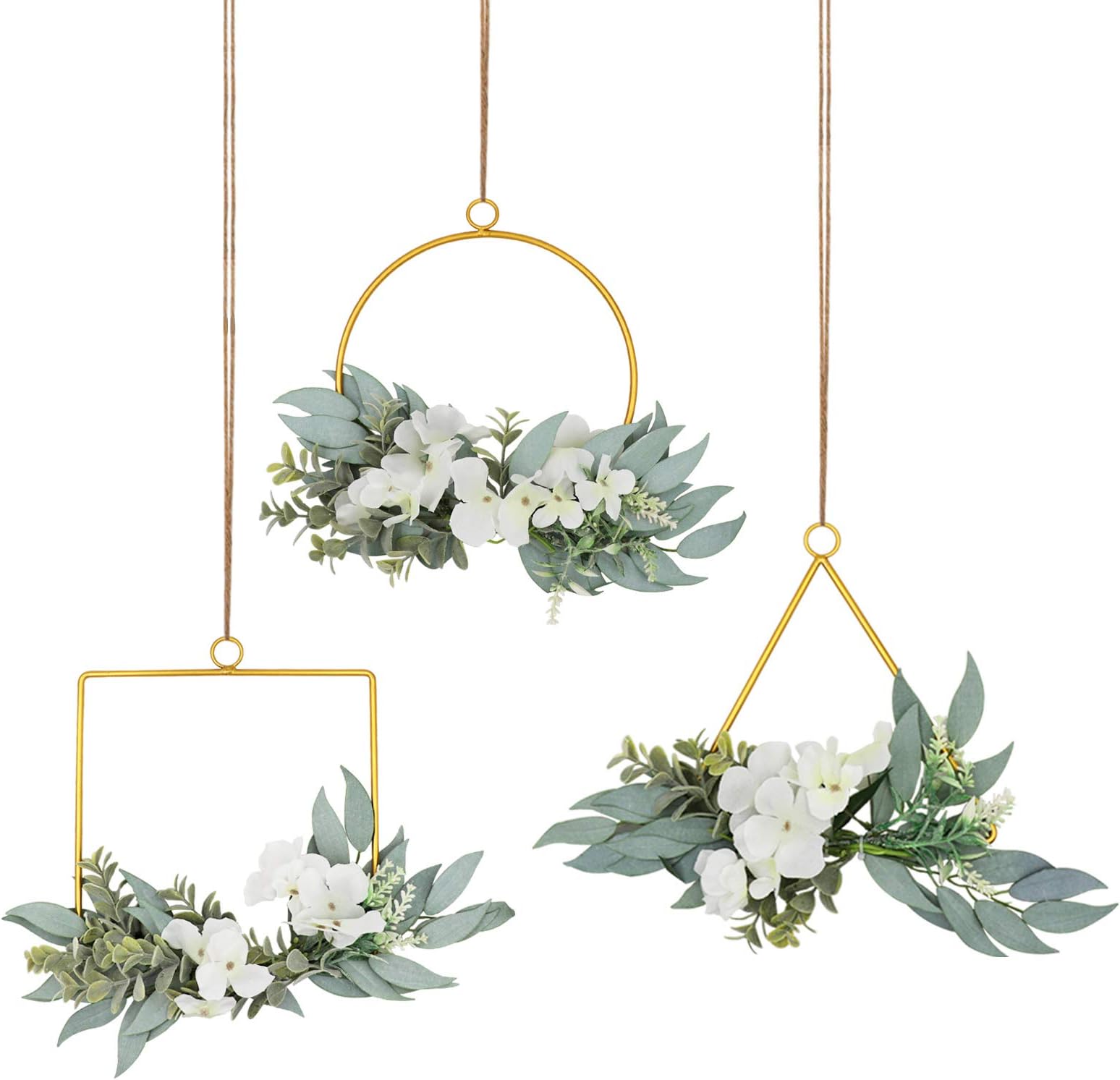 metal flower hoop