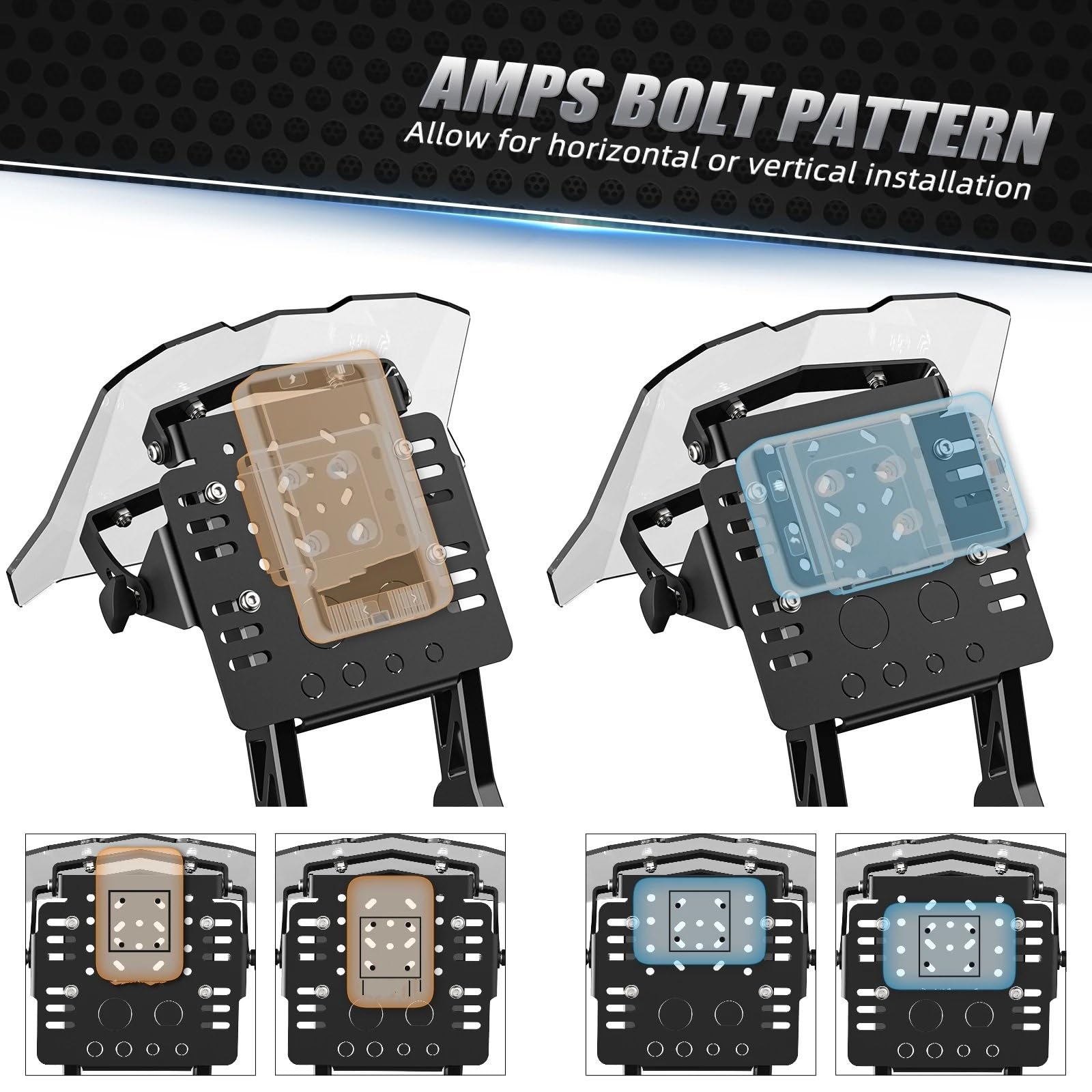 Support de Navigation de Moto pour YZ pour YZF pour WRF 125 250 450 Carénage De Support De Montage GPS