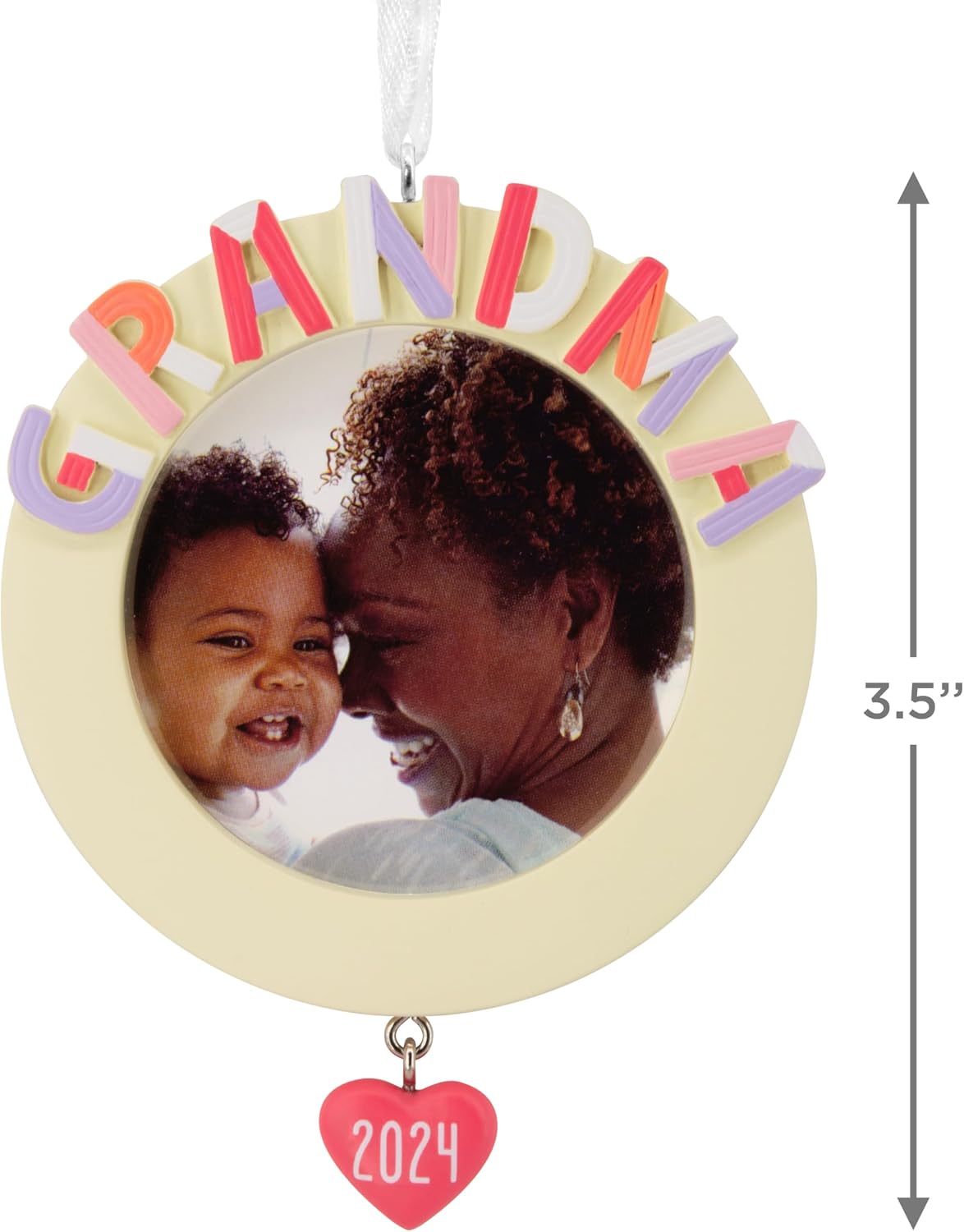 Hallmark Grandma Photo Holder 2024 Christmas Ornament image 4