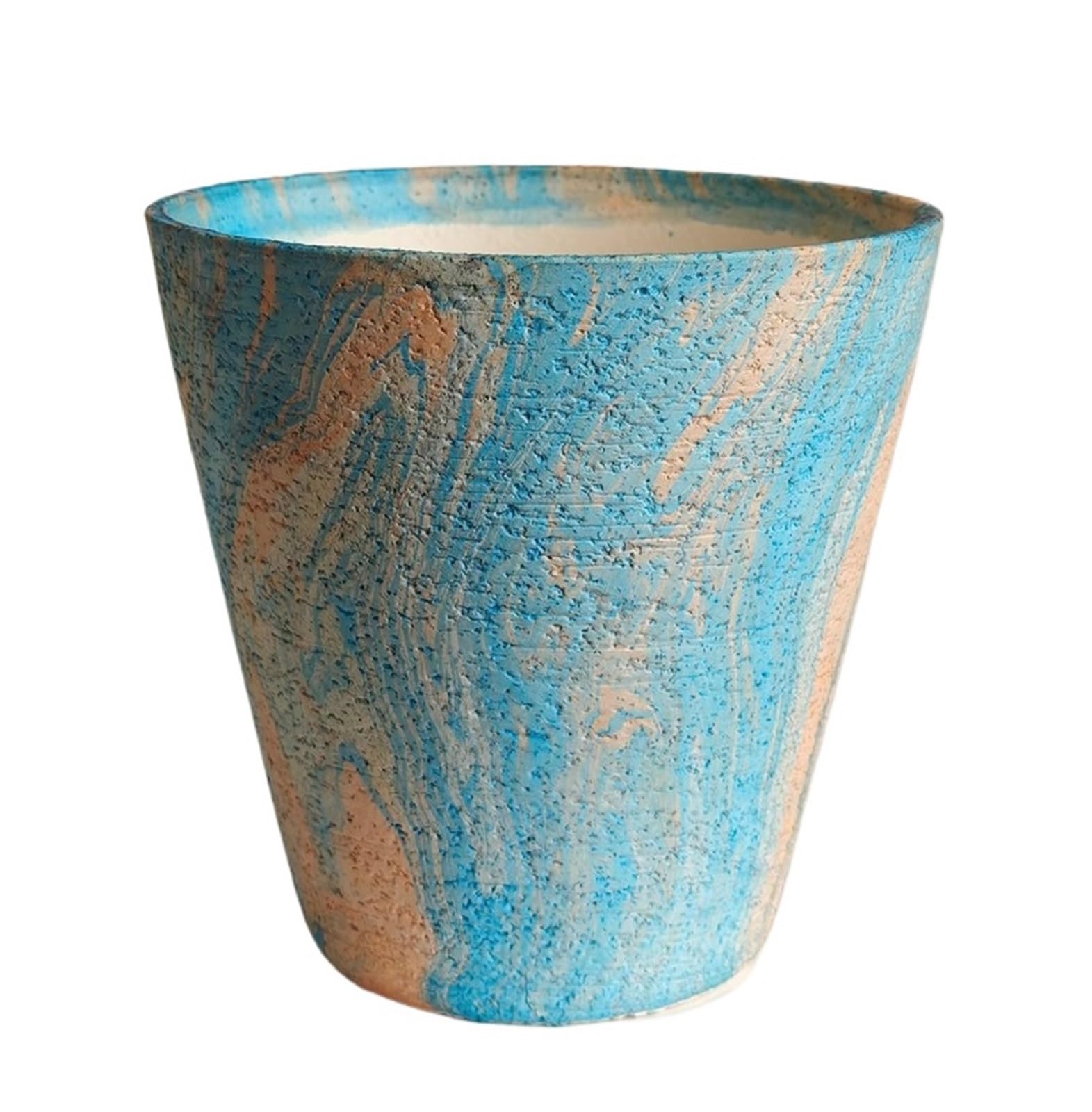 B3f7m4r9j2 One Color Plant Pots Ceramic Pots For Plants Round Plant Pot With Drainage Hole For Indoor Outdoor House