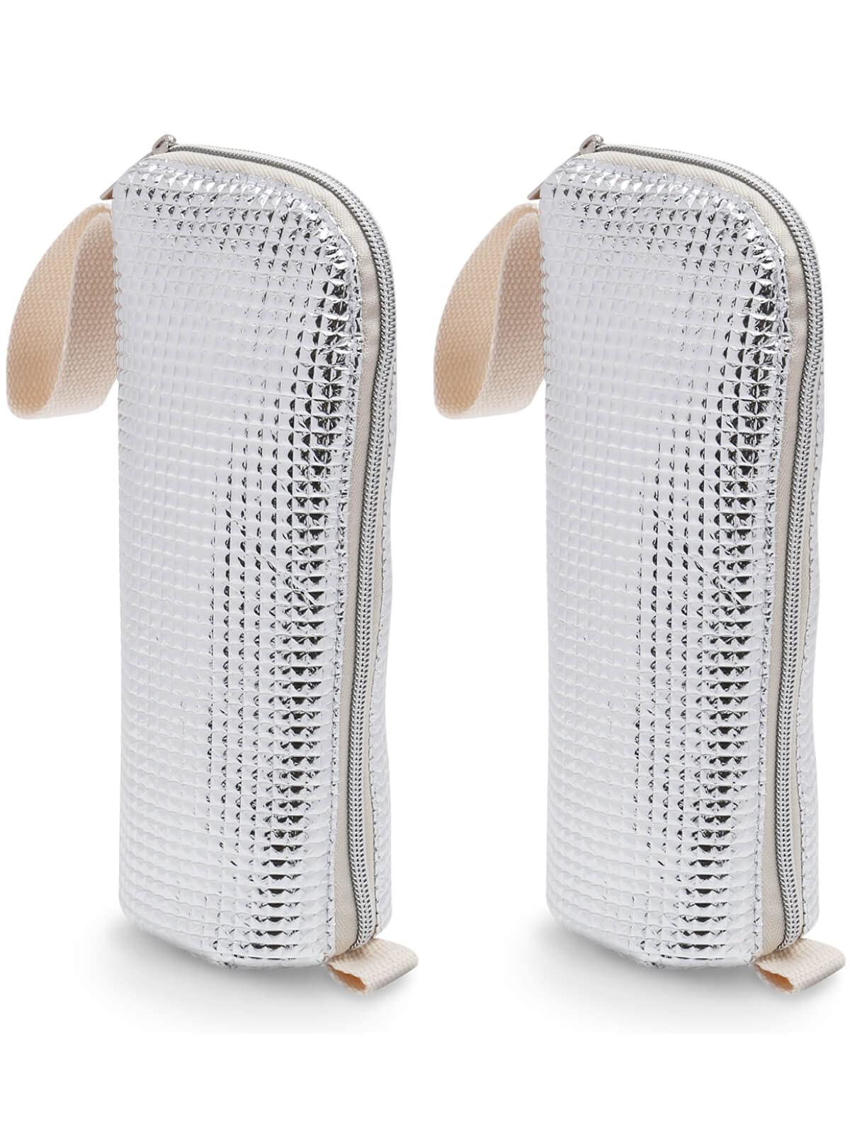 Amazon｜Lunchichi ペットボトルホルダー 保冷 【両面アルミ素材