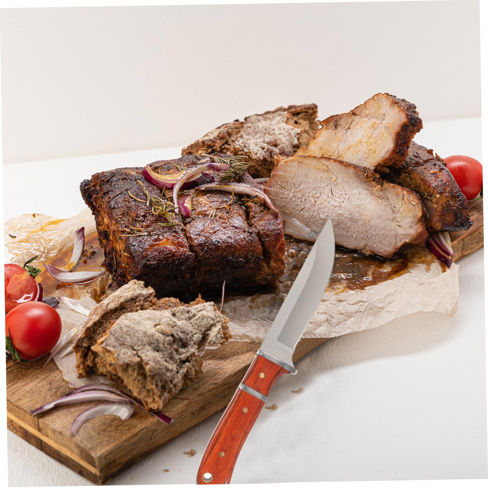 Garneck Professional Meat Cutting Tool Mutton Chopper Knife Chopper Small Cleaver Easy to Use Random Color