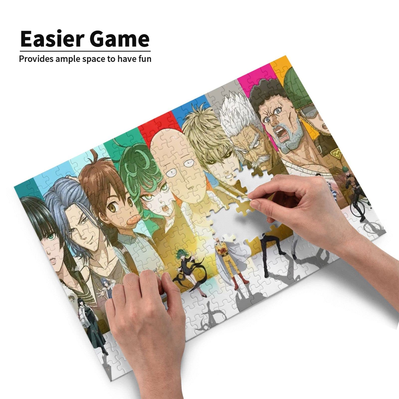 Amazon.co.jp: ワンパンマン 300ピースのジグソーパズル 家族で