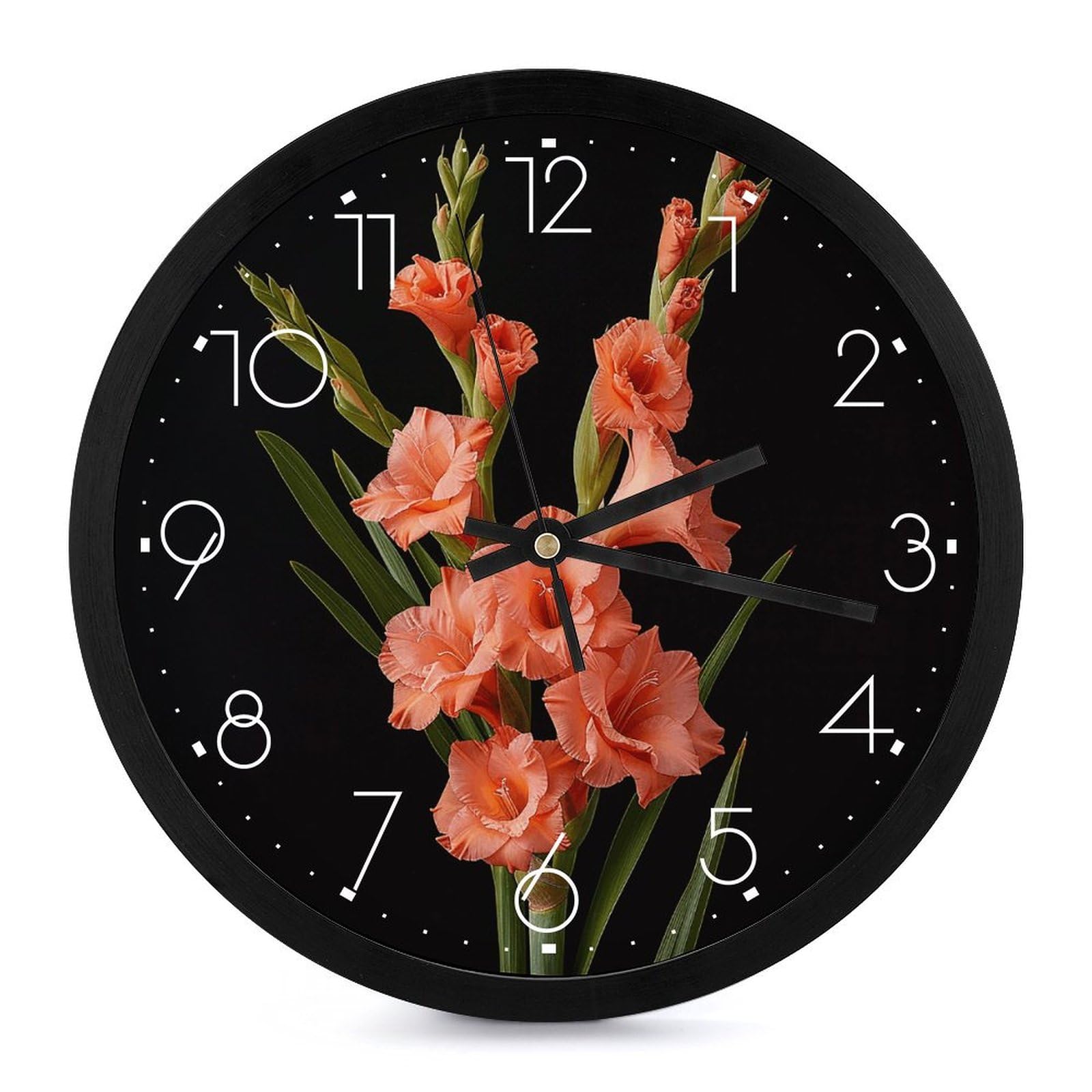 Horloge murale personnalisée sans bruit pour une chambre d'enfant apaisée