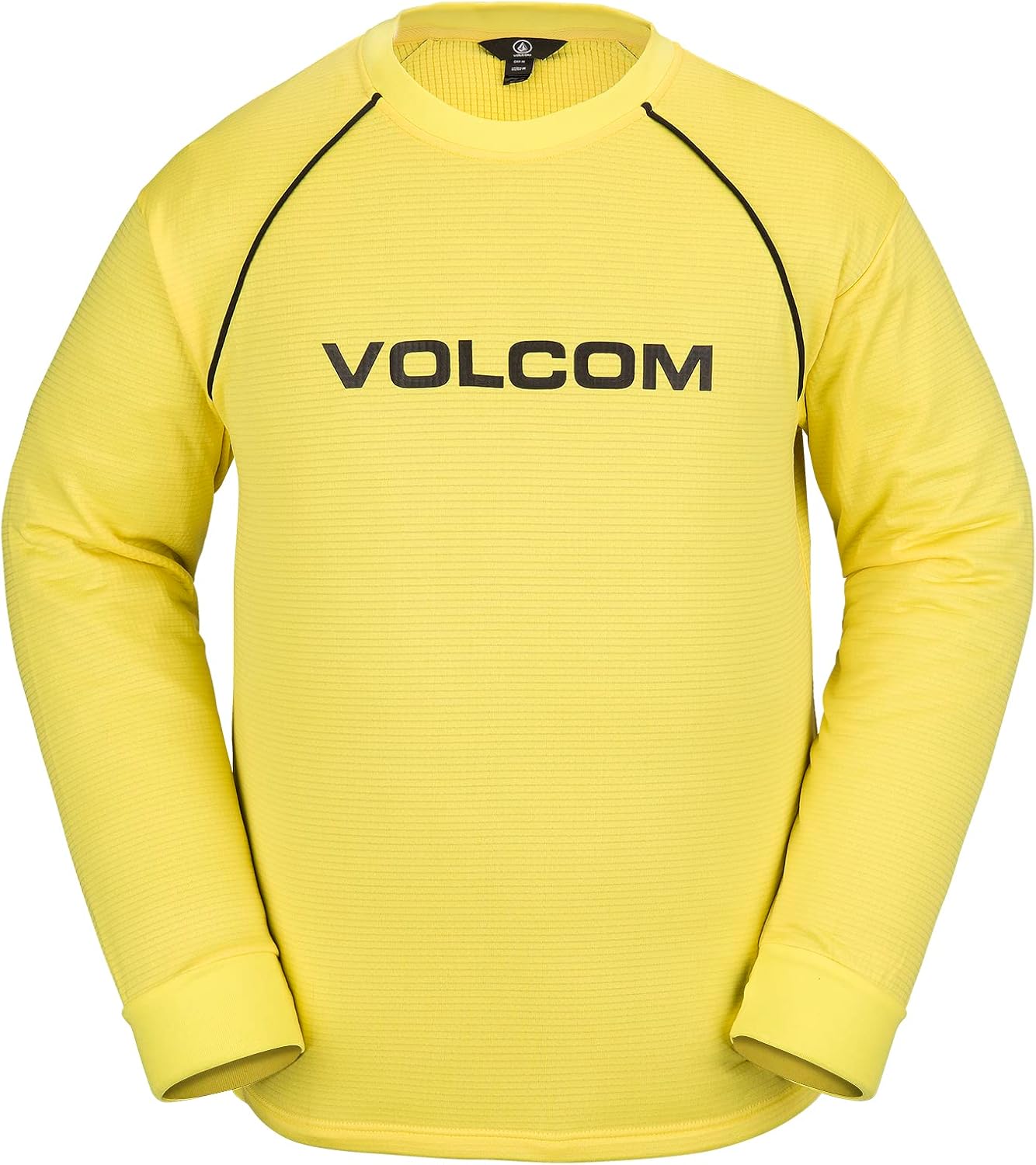 Volcom Men's Waffle Backed Crew Snowboard Fleece Sweatshirt