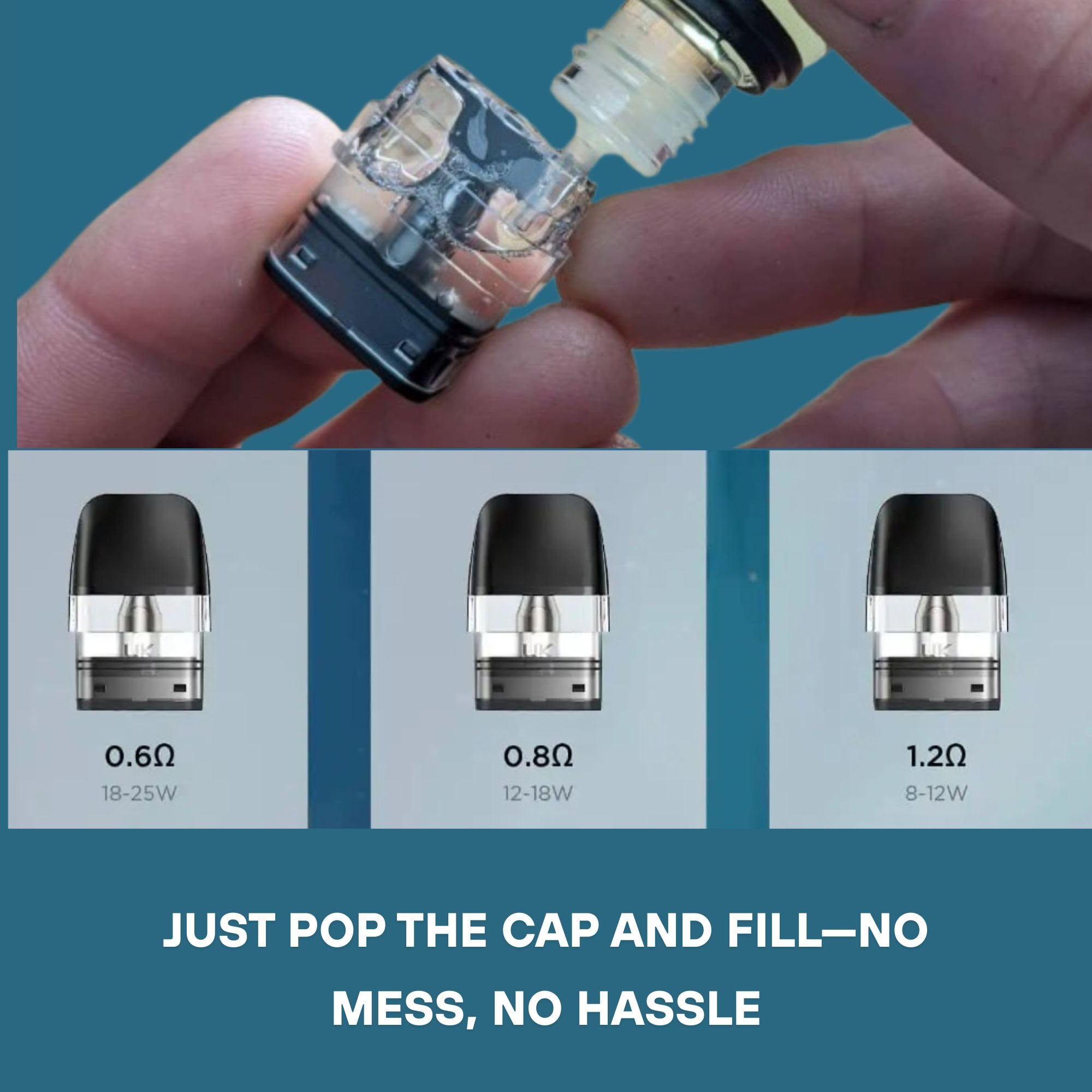geekvape sonder pods amazon Geekvape Q Pods (0.8) - 3 Pack Geekvape Sonder Vape Replacement Pods