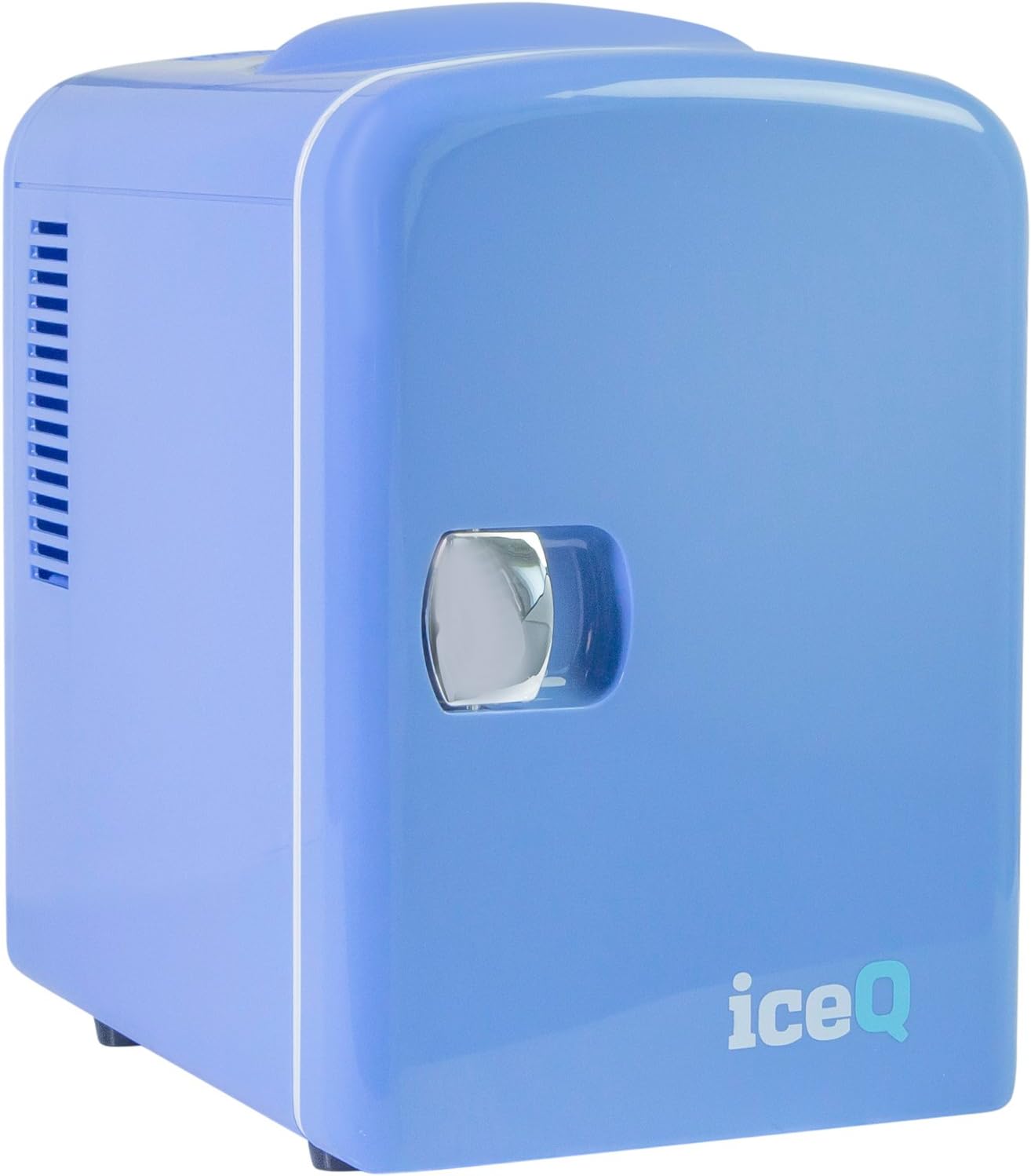 iceQ 4 Litre Small Mini Fridge Cooler - Blue