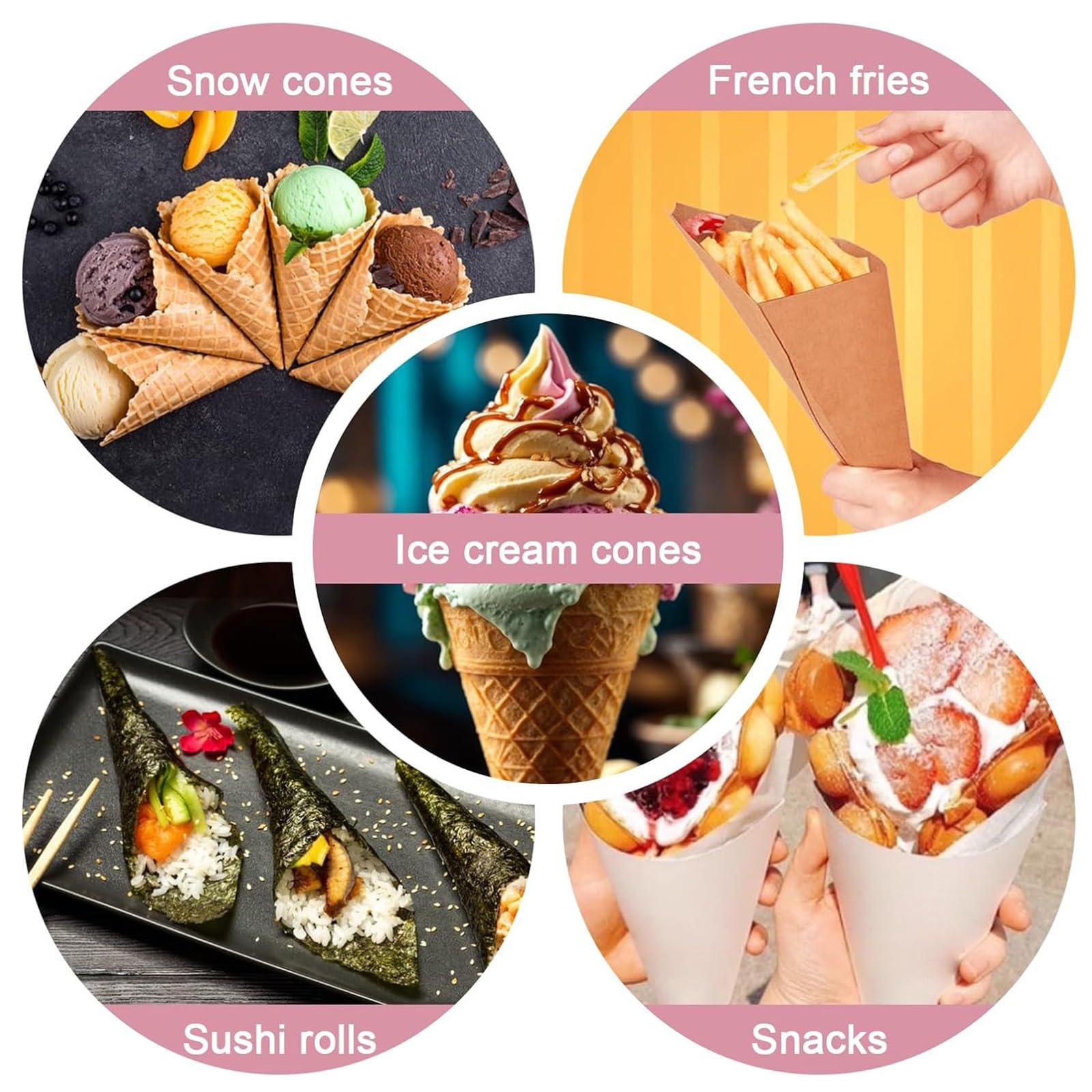Vetrina per gelato in acrilico con paratia staccabile, espositore da tavolo per dessert a 9 fori, per negozi e caffè