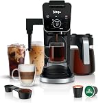 Ninja CFP301C DualBrew Pro Specialty Coffee System, Single-Serve, Pod, and 12-Cup Drip Coffee Maker (Canadian Version) , Black