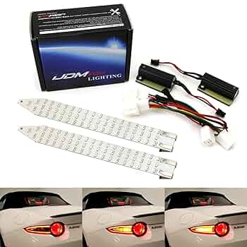 Mazda MX-5 LEDテールランプ スモーク 2個セット Mazda MX-5 LEDテールランプ スモーク 2個セット Amazon.com