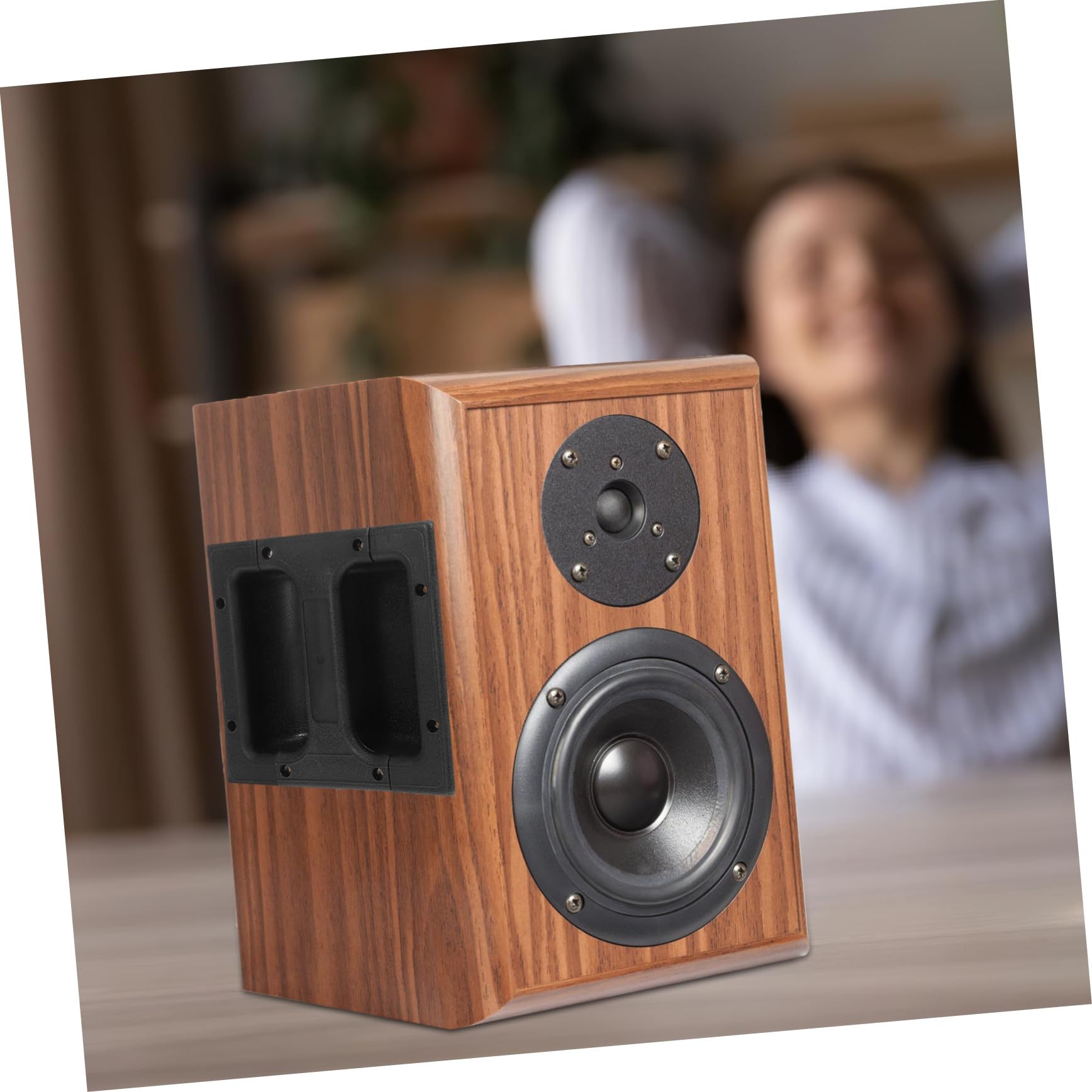 Abaodam Para Altavoz 2 Piezas Manijas De Plástico Duraderas Para Amplificador Reemplazo De Mango Cómodo y Práctico Para Transporte De Altavoces