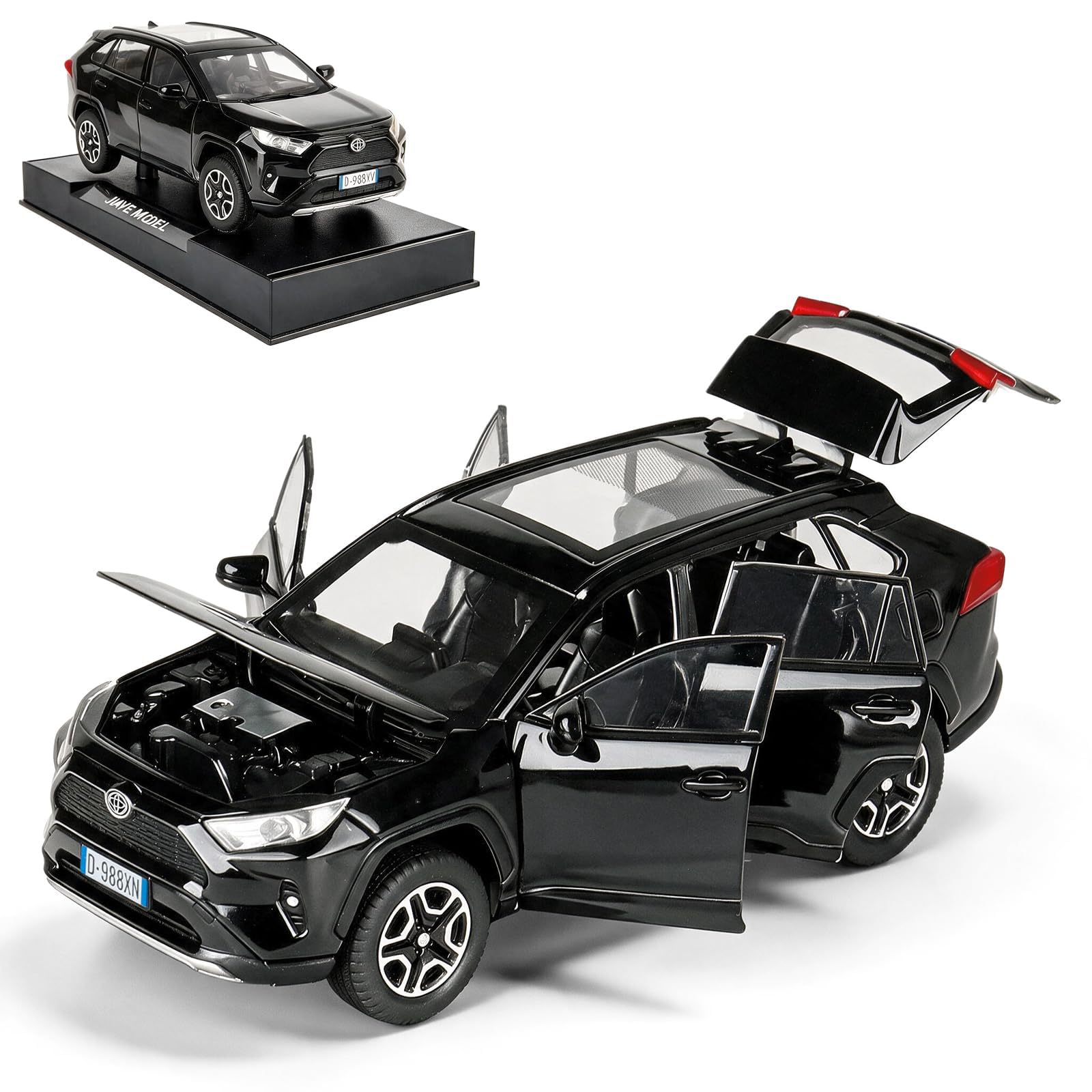 Amazon.com: 1/32 Alloy Collectible Toy Car with Light and Sound