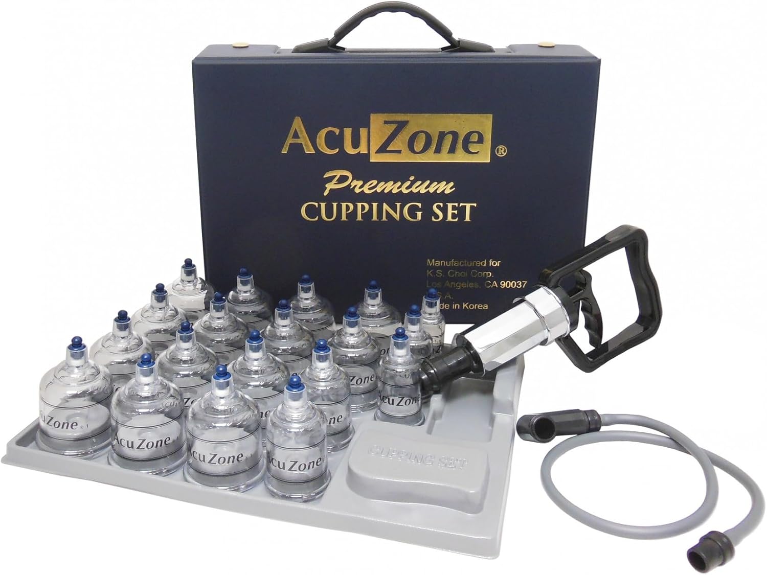 KS Premium Quality Cupping Set w/ 19 Cups - BEST CUPPING SET IN KOREA
