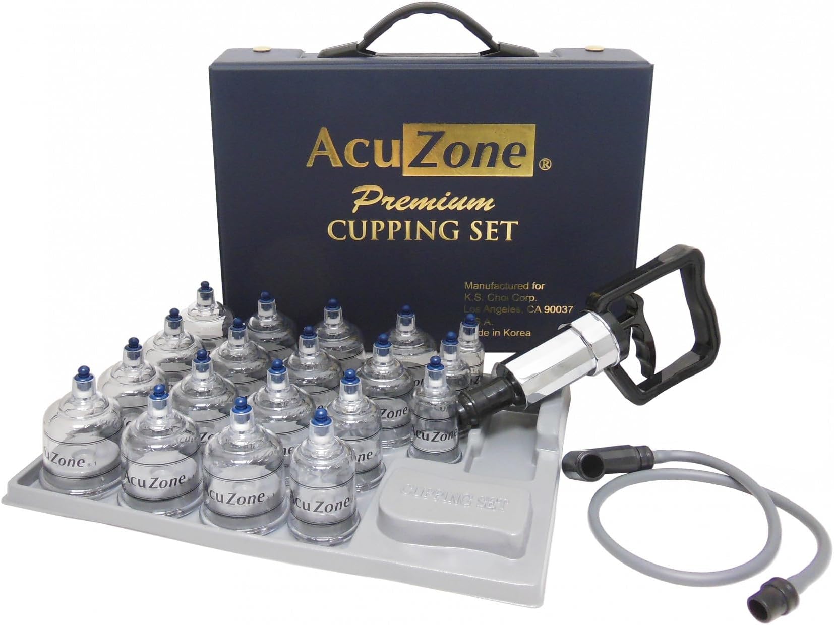 KS Premium Quality Cupping Set w/ 19 Cups - BEST CUPPING SET IN KOREA