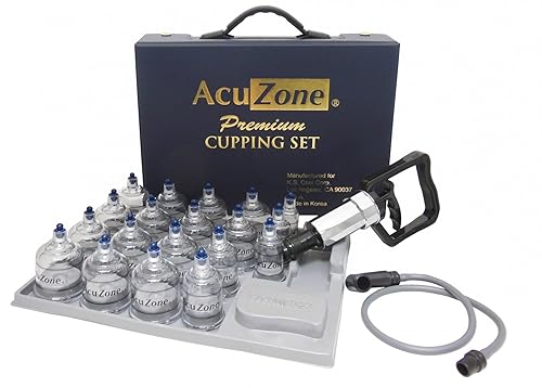 KS Premium Quality Cupping Set w/ 19 Cups - BEST