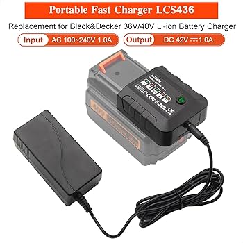 YARD FORCE 40V 2.5ah Charger Reconditioned £23.99 - UK