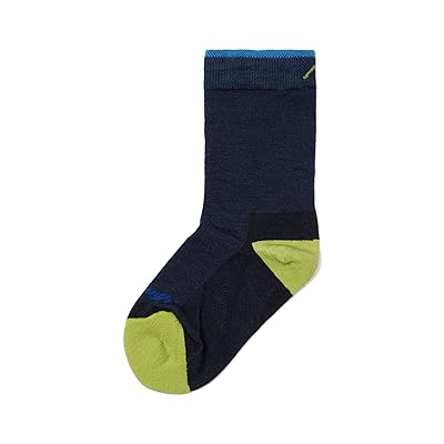 Darn Tough Vermont Field Trip Micro Crew Lightweight (Toddler/Little Kid/Big Kid) Crew Cut Socks Shoes Eclipse