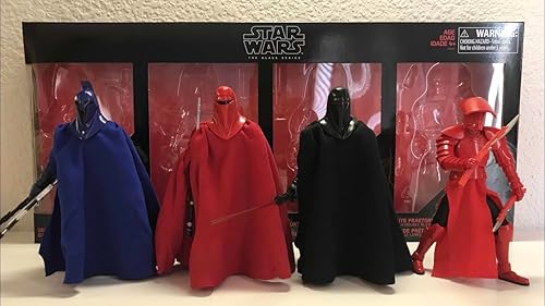 Miniatura 2 de Star Wars The Black Series - Figura de acción de guardia de 4 unidades exclusivo del Senado, Imperial Royal, Emperors Shadow y Elite Praetorian