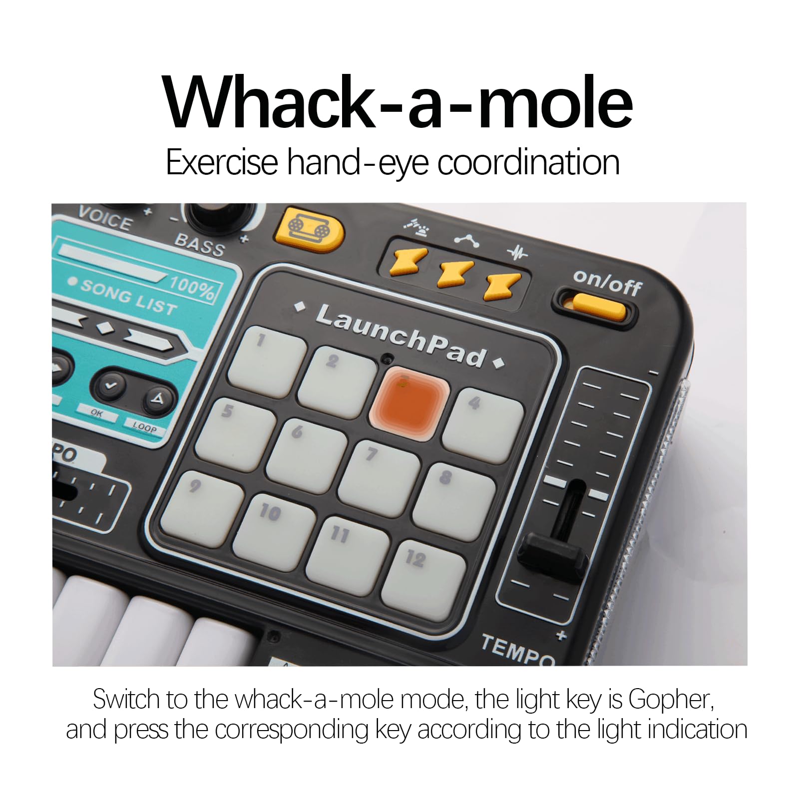 Le mixeur DJ et le lecteur de disques pour enfants peuvent être connectés au microphone Bluetooth