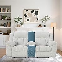 Vista 440 de Fundas 100% impermeables para sofá reclinable seccional, fundas para sofá reclinable en forma de L, funda para sofá seccional de esquina