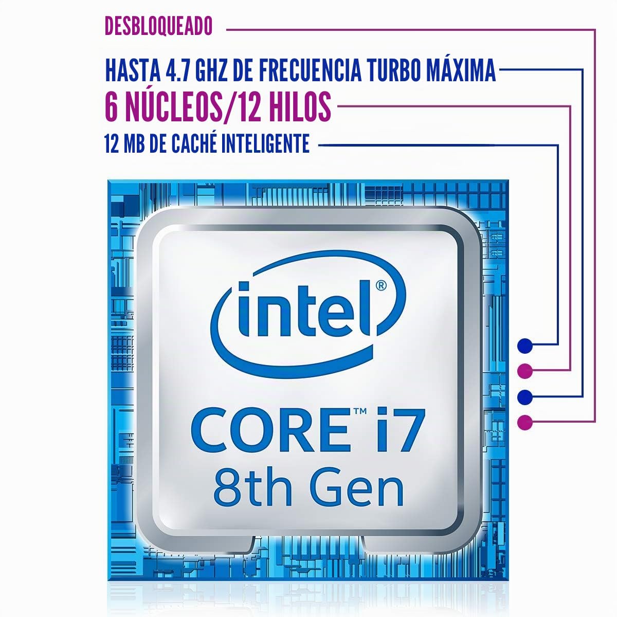 Intel Pentium Core i7-8700K - Procesador ( 8ª Generación de
