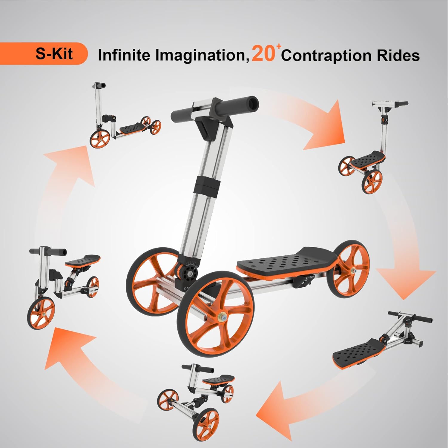 LUMISOL Constructible Kit 20 in 1 Balance Bike (SKIT)