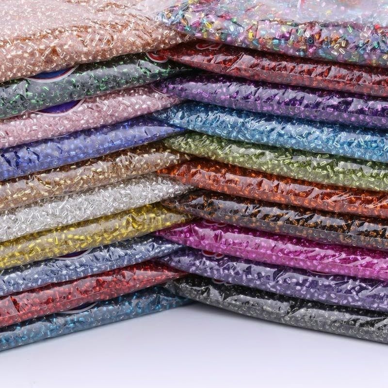 10000 pz 4mm Lago Blu Perline di Vetro per La Creazione di Gioielli Piccoli Pony Perline Perline di Riso Mnin Perline per Braccialetti Fai da Te Artigianato Orecchino Fai da Te