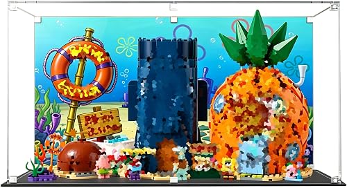 Acrylic Display Case,suitable for Le-go 11386 Model (Back…