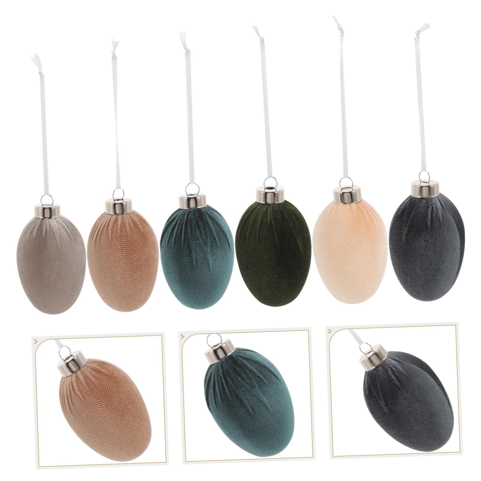 Cabilock 12 Pezzi Uova Di Pasqua Uova Riempibili Cesto Di Pasqua Decorazione Di Decorazioni li Mestiere Di Gnomi Decorazioni Natalizie Forniture li