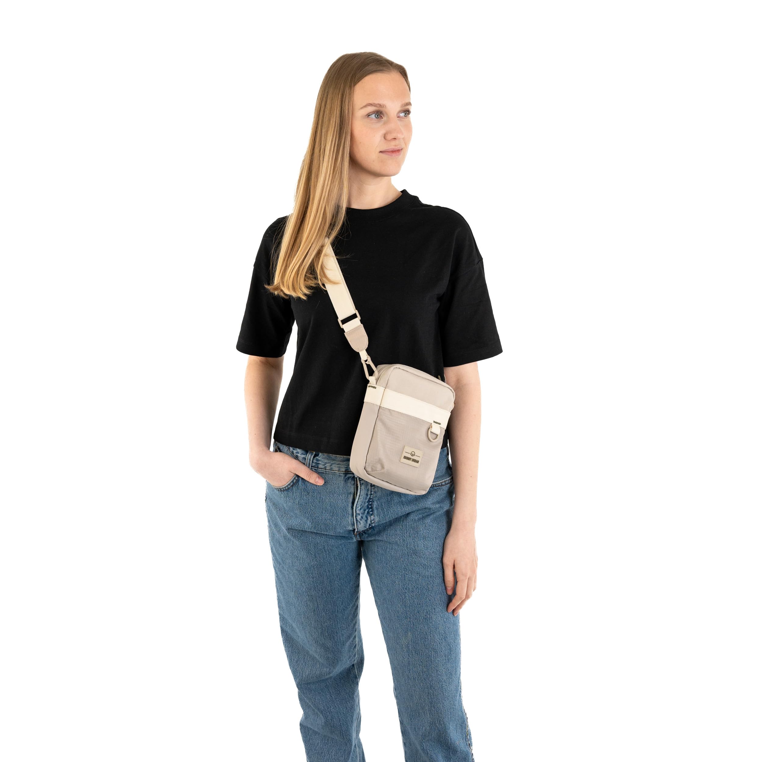 Johnny Urban Bandoleras Hombre Mujer - Jayden - Bolso De Hombro Para Festivales Ocio Viajes Conciertos - Crossbdy Bag Pequeño - Repelente Al Agua