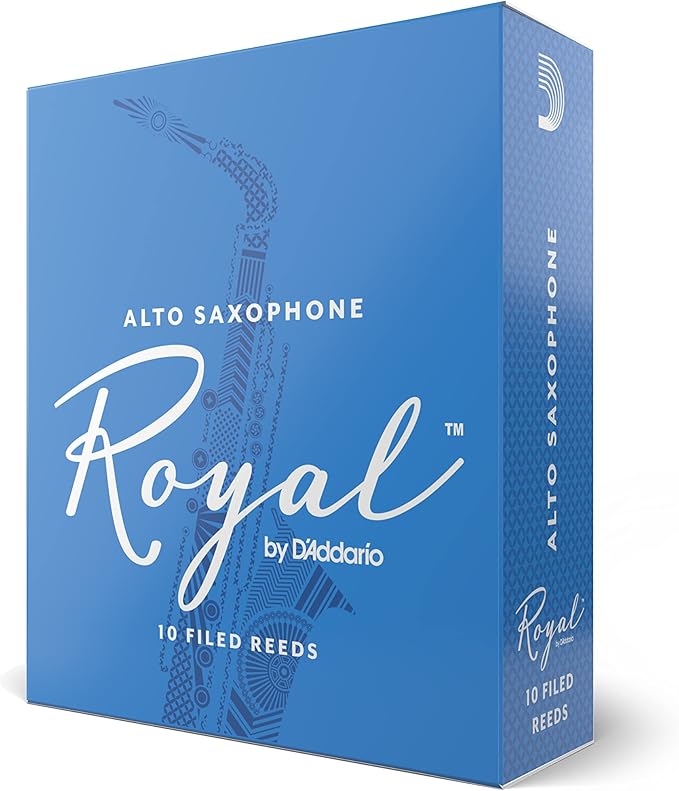 Rico Royal Saxophone Reeds Alto Sax Reeds with Strong