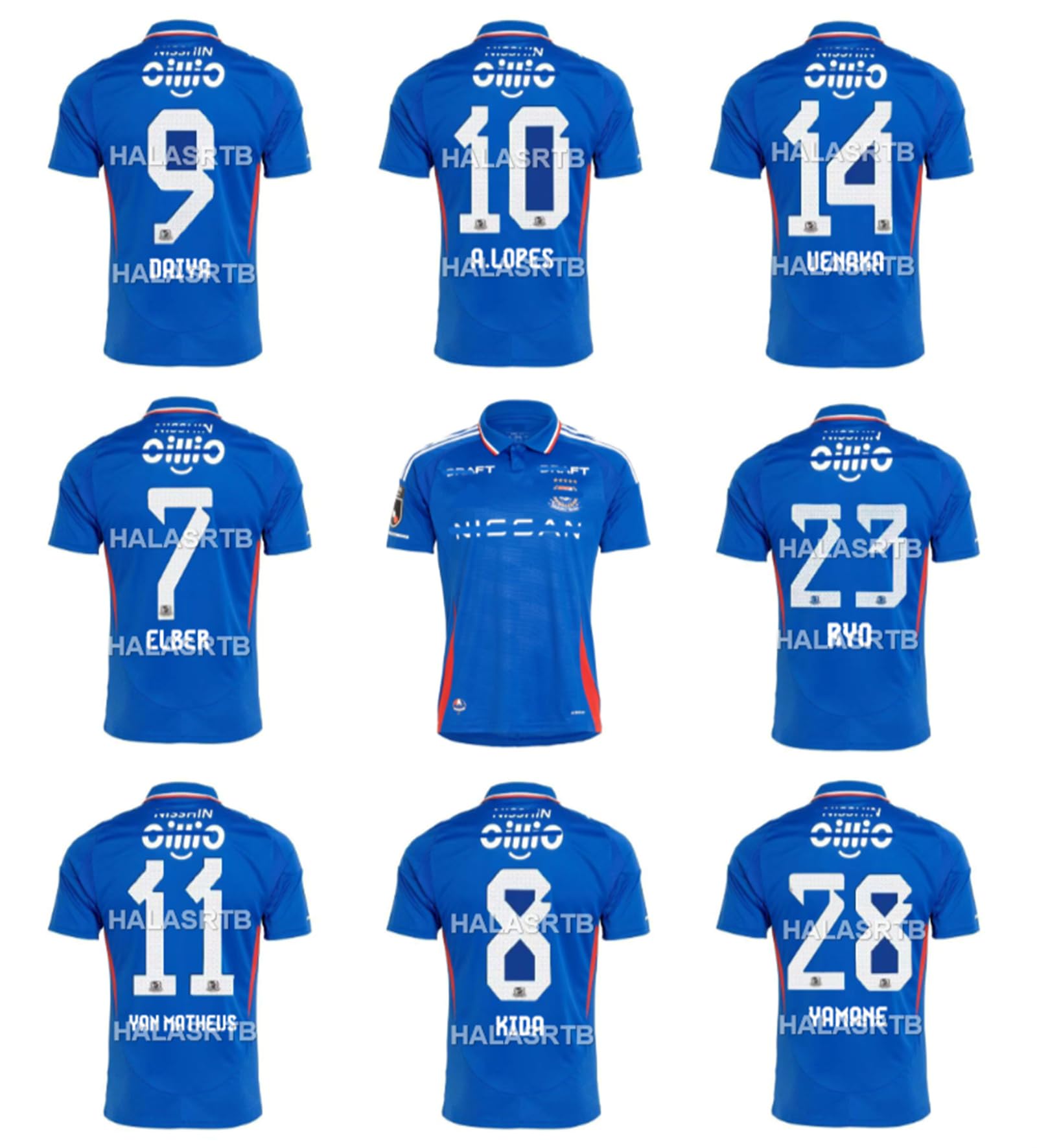 横浜Fマリノス　エウベル　2025 ユニフォーム　2xl 横浜F・マリノス 2025 ホーム 半袖オーセンティックユニフォーム