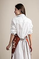 Vista 172 de Maison d' Hermine Delantal 100% de algodón para mujeres con bolsillo de cocina delantal de chef para hombres, decoración de Pascua