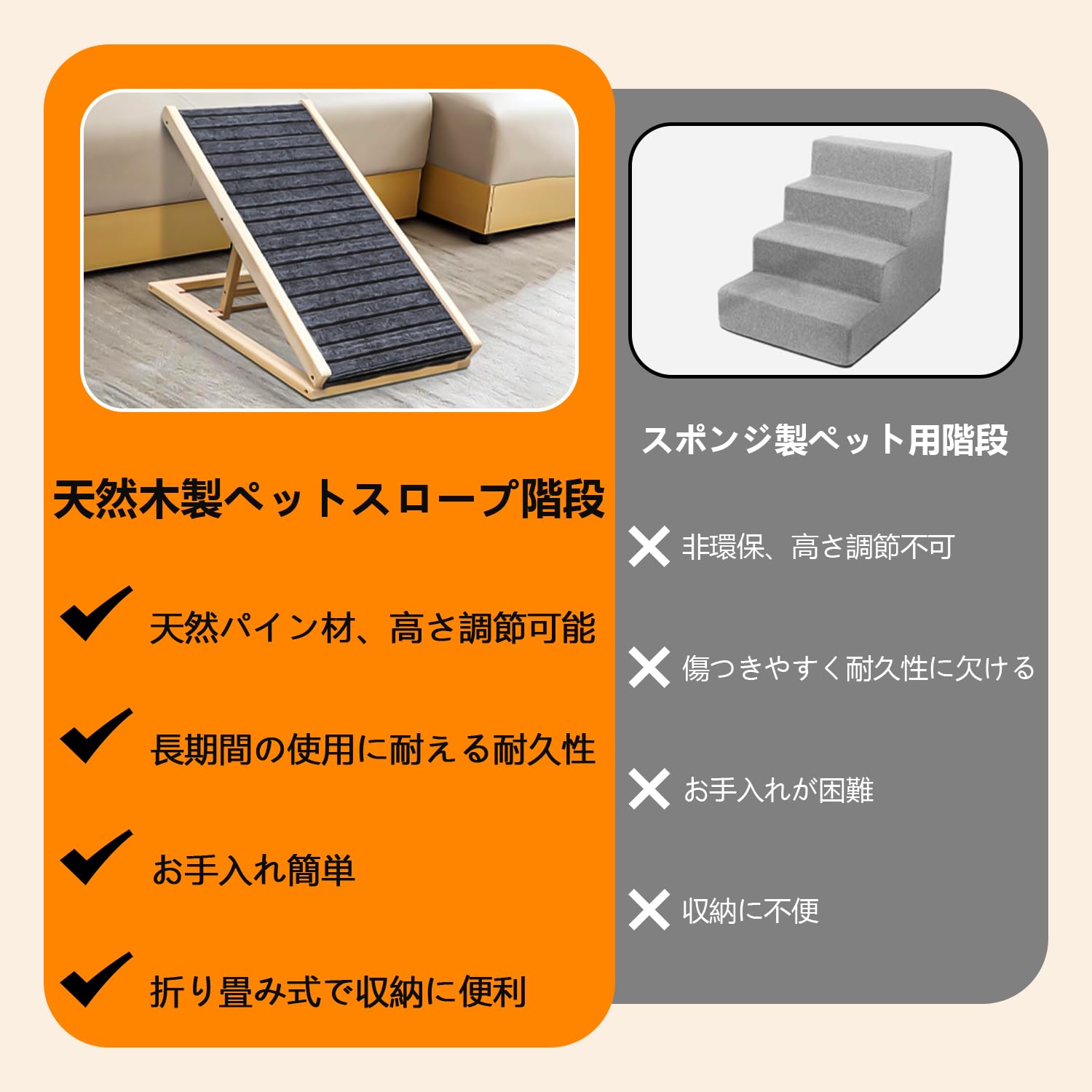 Amazon | ペットスロープ 【天然木 ・ドッグトレーナー監修】 犬 Amazon | ペットスロープ 【天然木 ・ドッグトレーナー監修】 犬
